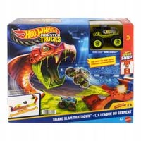 Hot Wheels Monster Trucks Mega skok Nokaut węża