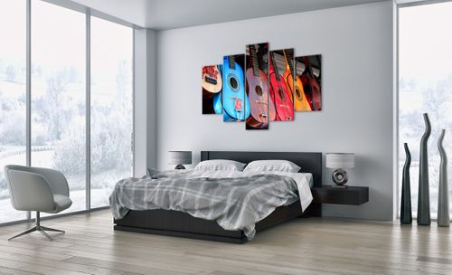 Obraz Na Płótnie - Gitara Muzyka - 150X100 Cm - Ea150X100-2221 na Arena.pl