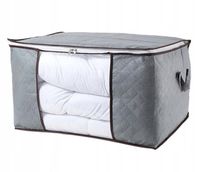 POKROWIEC NA POŚCIEL KOŁDRĘ do PRZECHOWYWANIA Poduszki Okna 70x50x30cm