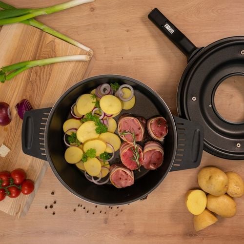 REMOSKA Prima Glass P32F/01 Czeski Prodiż Garnek do Pieczenia 4 l / 4 na Arena.pl