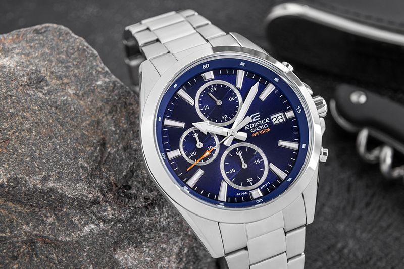 zegarek męski casio edifice efv-560d-2avuef + box zdjęcie 4