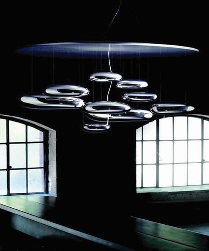 Plafon STONES 110 - aluminium, ABS na Arena.pl