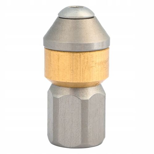 DYSZA OBROTOWA GŁOWICA DO CZYSZCZENIA KANALIZACJI DO MYJKI KARCHER WĄŻ 1/8 na Arena.pl