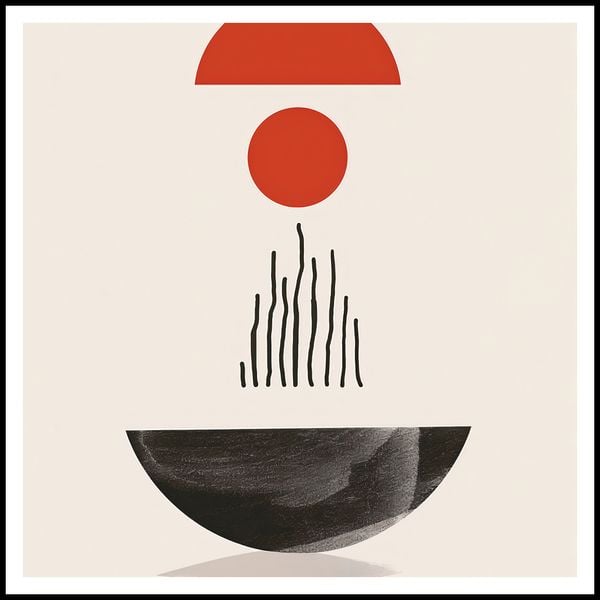 Plakat 100x100cm Półokrągła Forma zdjęcie 3