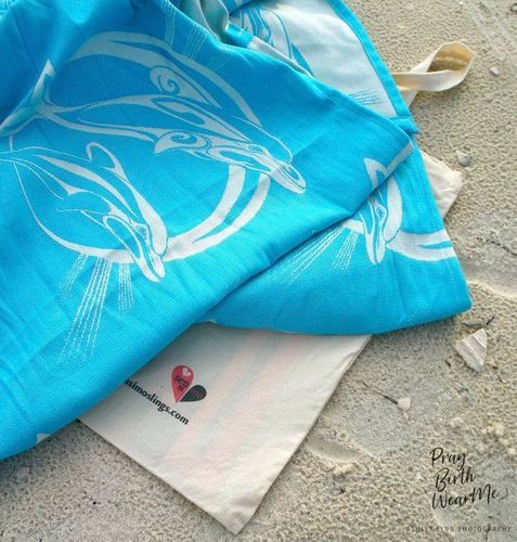 Chusta tkana Sensimo Slings - Dolphins Ocean 5 na Arena.pl