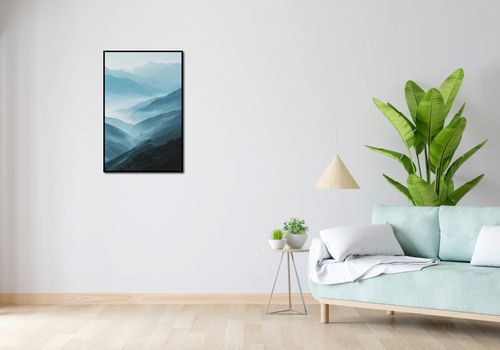 Plakat 53x81cm Między Chmurami na Arena.pl