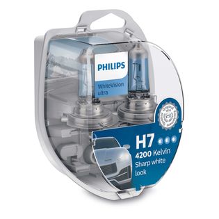 Żarówka samochodowa Philips H7 WhiteVision ultra Duo Box - 2szt