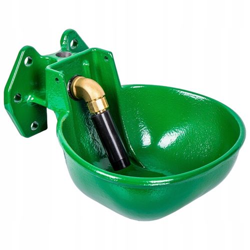 Poidło dla bydła i koni z zaworem rurowym 2L odlew żeliwny na Arena.pl