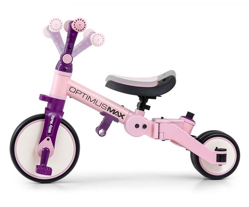 MILLY MALLY 6267 Rowerek 5w1 OPTIMUS MAX pink na Arena.pl