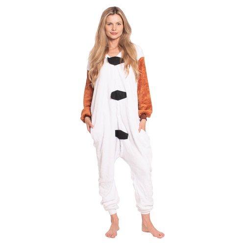 Piżama Damska Kombinezon Kigurumi Kostium Onesie Bałwan Olaf 145-155 cm S na Arena.pl