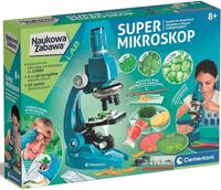 Clementoni Naukowa Zabawa Super mikroskop 50755
