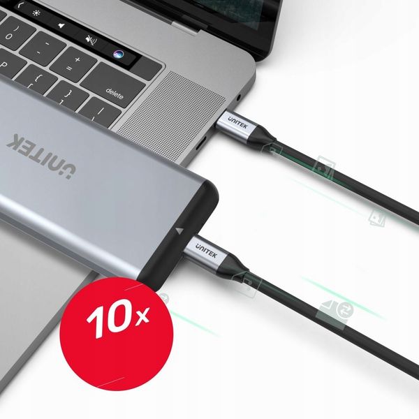 Kabel Unitek przewód USB Typ-C do USB Typ-C 2m zdjęcie 4