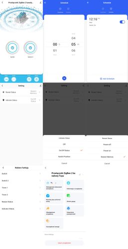 Inteligentny Przełącznik 2 Kanały Opcjonalna Żyła N ZigBee TUYA Smart Life na Arena.pl