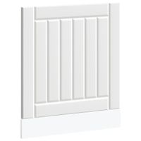 Panel do zmywarki, Lucca, biały, materiał drewnopochodny