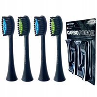 Końcówki do szczoteczki Smilesonic UP EX GO Carbon czarne zamienniki