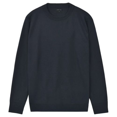 Sweter Męski, Okrągły Dekolt, Navy, Rozmiar M na Arena.pl
