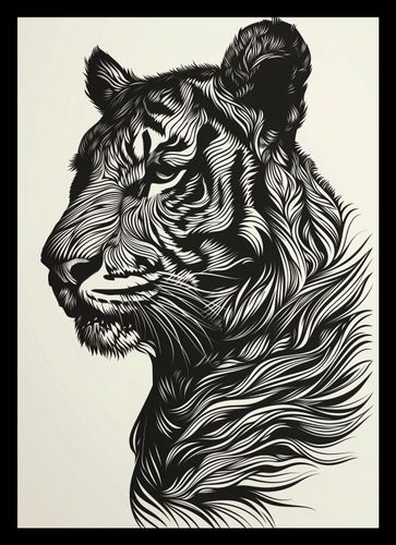 Plakat 21x29,7cm Tygrysi Gwizd na Arena.pl