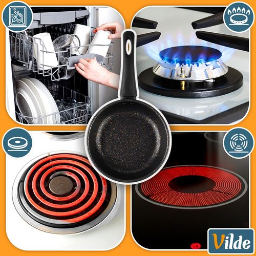 Patelnia granitowa BASIC LINE 16 cm na Arena.pl
