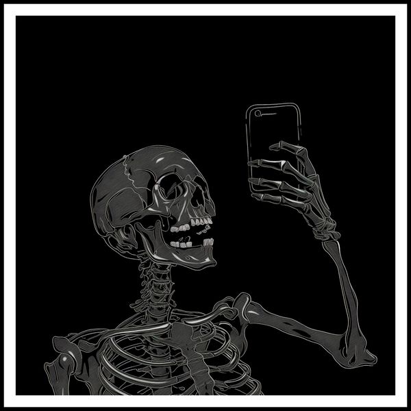 Plakat 100x100cm Selfie Poza Czasem zdjęcie 3