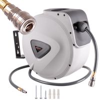 wąż pneumatyczny na zwijaku automatycznym 9,5mm 20m bęben zwijak automat