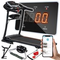 Bieżnia Elektryczna TRENTO 501D Składana z Masażerem Aplikacja CORCIANO 3HP 120 kg