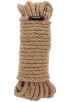 konopna lina do wiązania hemp rope 10 meter 7 mm nude taboom