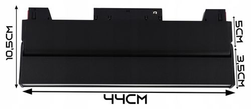 Lampa szynowa LED spot linia 24W 4000K magnetyczna na Arena.pl