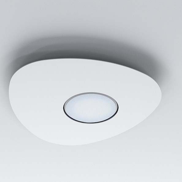 Sufitowa lampa nowoczesna Organic 8305 metalowy plafon biały hol zdjęcie 1