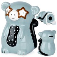 Skarbonka Małpka Małpa Otwierana do Zbierania Pieniędzy na Pieniądze Monety