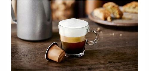 Ekspres do kawy na kapsułki Nespresso ze spieniaczem DeLonghi EN267.BAE (P) na Arena.pl