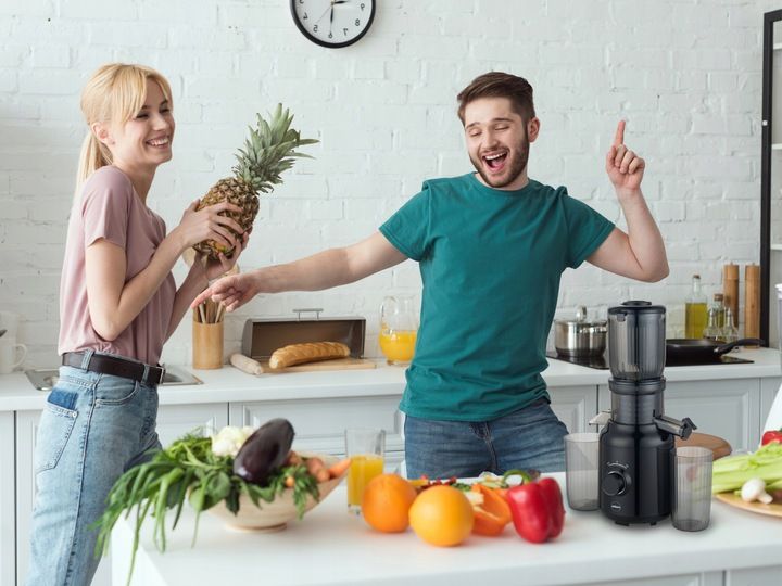 Wyciskarka pionowa wolnoobrotowa do soków PJ350 Eldom 250W zdjęcie 10