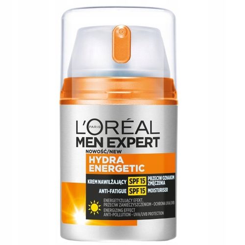 LOREAL Men Expert Hydra Energetic krem nawilżający SPF15 50ml na Arena.pl