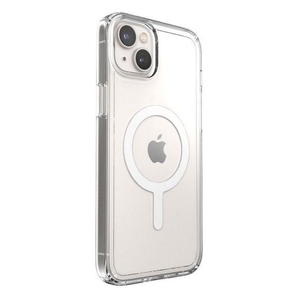 Speck Gemshell + MagSafe - Etui do iPhone 14 Plus z połowką MICROBAN (Clear) zdjęcie 6