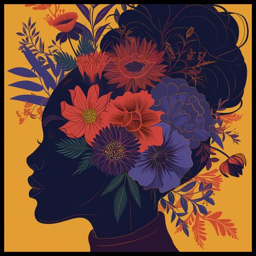 Plakat 60x60cm Botaniczna Muza na Arena.pl