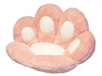 Poduszka dekoracyjna ozdobna futrzak kocia łapa