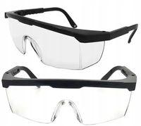 OKULARY OCHRONNE POLIWĘGLAN GOGLE BEZBARWNE BHP
