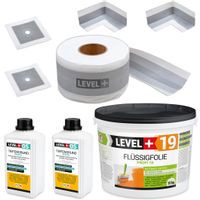 Zestaw Hydroizolacja Folia w płynie 12kg Taśma 10m Grunt