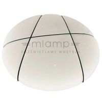 Plafon LAMPA sufitowa BOB ML6174 Milagro okrągła OPRAWA metalowa LED 40W 3000K - 6000K efekt nocnego nieba biała chrom