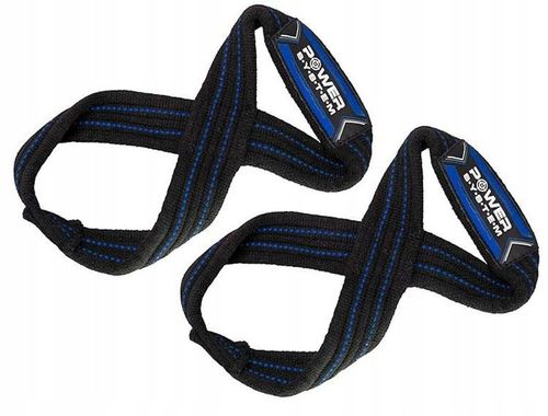 PASKI DO CIĄGÓW FIGURE 8 STRAPS-BLACK/BLUE S/M na Arena.pl
