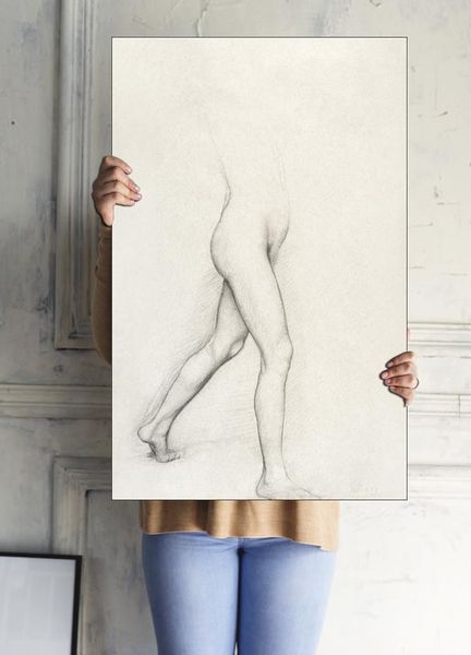 Study of a Girl’s Legs, Edgar Degas - plakat 21x29,7 cm zdjęcie 3