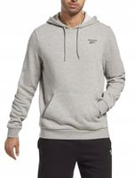 BLUZA męska REEBOK Z KAPTUREM HZ8788 szara kangurka bawełniana XL