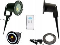 PROJEKTOR LASEROWY LASER ŚWIĄTECZNY RG STAR SHOWER RUCHOMY LAMPKI n PREZENT
