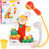 ZABAWKA KĄPIELOWA 4W1 KROKODYL KACZKI Z PRYSZNICEM