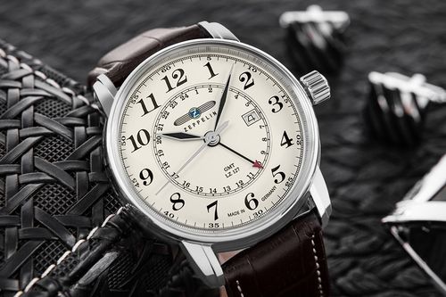 zegarek męski zeppelin lz127 graf zeppelin gmt 7642-5 + box na Arena.pl