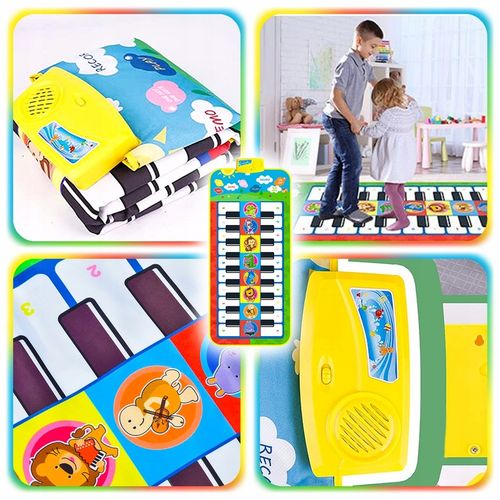 MATA DO TAŃCZENIA MUZYCZNA Pianino Interaktywna Gra dla Całej Rodziny na Arena.pl