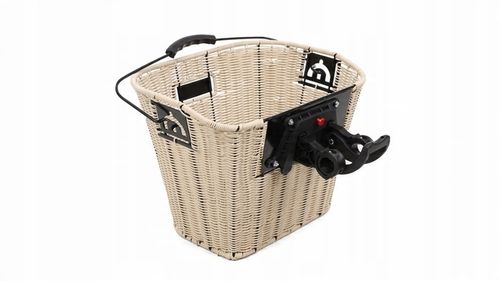 Kosz rowerowy przedni Goetze KR-06 ecru na Arena.pl