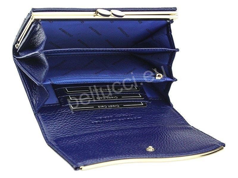 Portfel damski skórzany PELLUCCI ZLF-101 Czarny zdjęcie 5