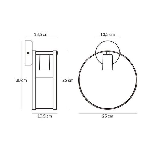 Nowoczesne Lampy Ścienne Loft Hydra 2749/K-B-1 na Arena.pl