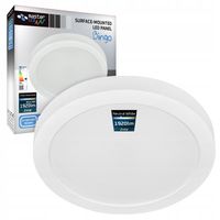 Plafon LED NATYNKOWY 24W 4000K biały neutralny sufitowy oprawa LAMPA