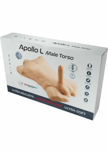 silex-d silicone torso large model 7" apollo l - anatomiczny korpus na Arena.pl